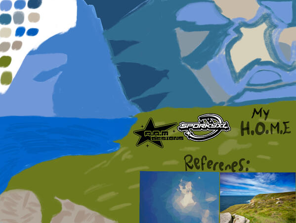 MY H.O.M.E (Rough Paint Version)